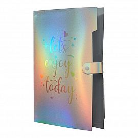 CARPETA PAGODA CON 5 DIVISIONES HOLOGRAFICA.