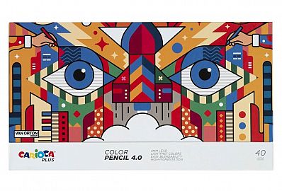 LAPICES DE COLOR CARIOCA PLUS 4.0 X40U (45204)