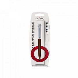 BOLIGRAFO SHEAFFER SENTINEL RT MARRON CROMADO CT BLISTER (B23212551)