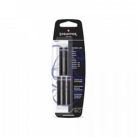 CARTUCHO SHEAFFER VFM NEGRO BLISTER X5U (96330)