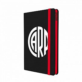 CUADERNO MOOVING NOTES RIVER A5 T.DURA X 80 HJS RAYADO (1246125)