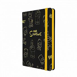 CUADERNO MOOVING NOTES SIMPSONS A5 T.DURA X 80 HJS RAYADO (1246196)