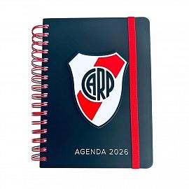 AGENDA MOOVING 2026 RIVER PLATE 15X21  DIA POR PAGINA (1404125)